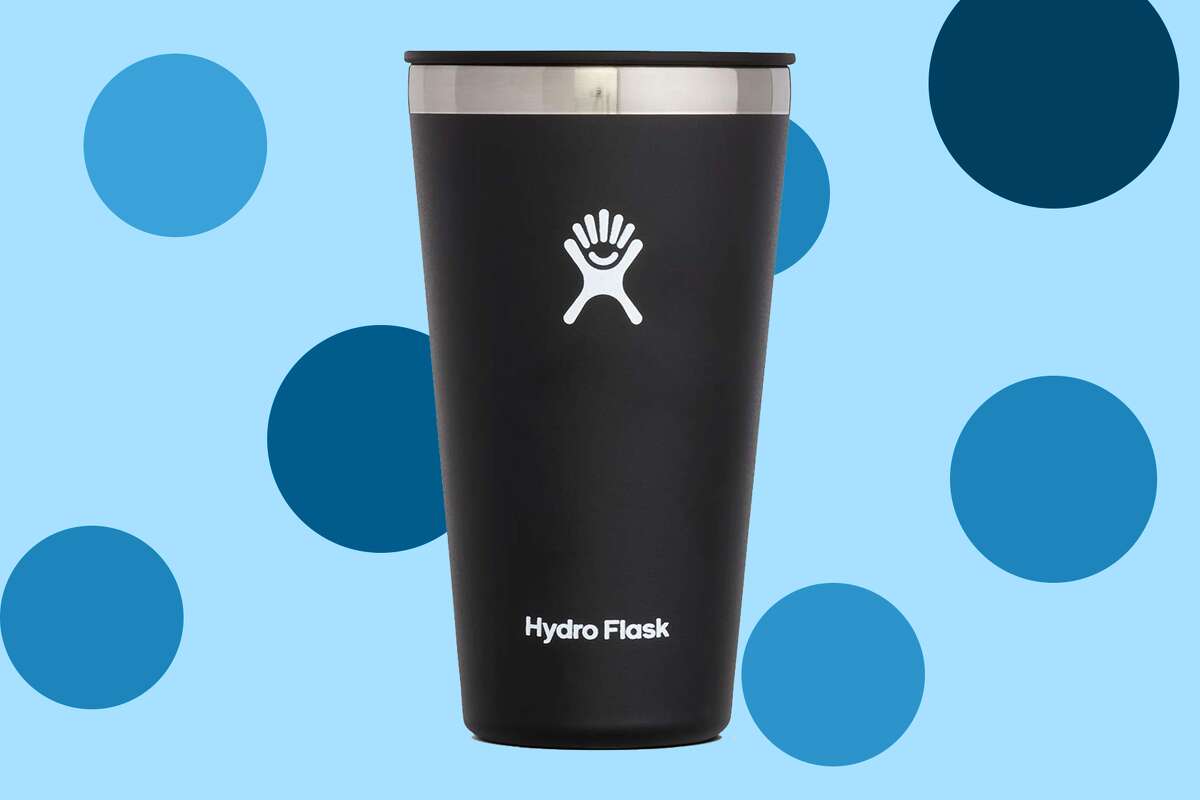 The Hydro Flask tumbler from Amazon. 