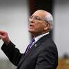U.S. Re. Paul Tonko addresses the audience during a visit to the Port of Albany from U.S. Secretary of Energy Jennifer Granholm on Friday, Jan. 14, 2022, in Albany, N.Y.