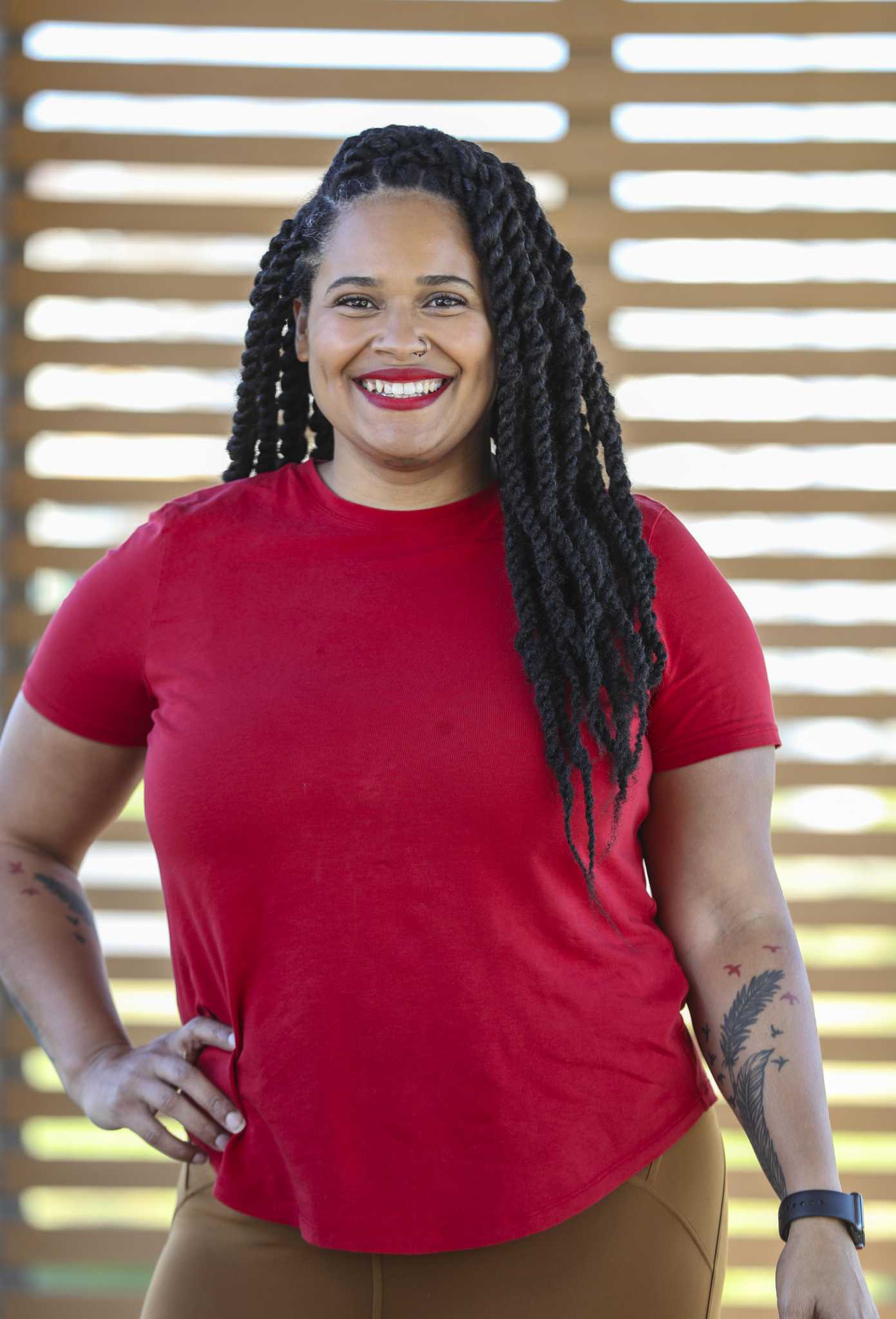 On Texas Time: Davina Davidson, Founder of the Melanin Yoga Project – Texas  Monthly