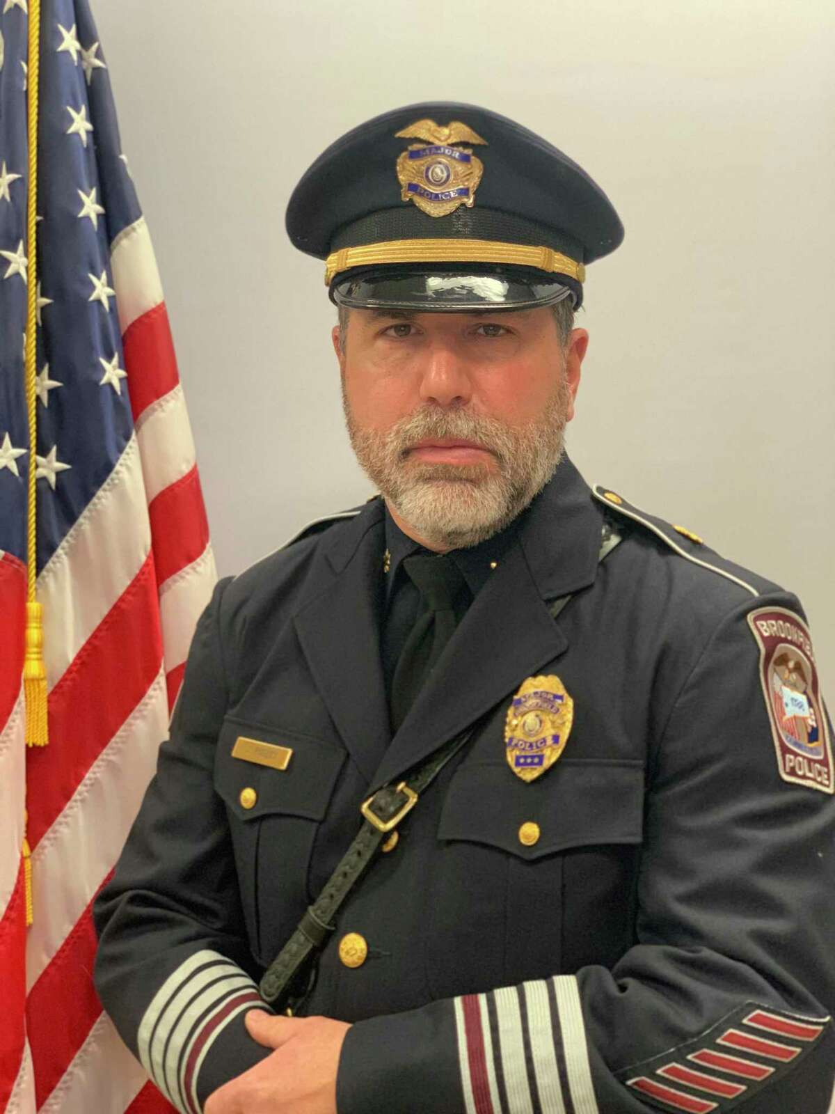 Brookfield's new police chief, John Puglisi, will take over from Chief Jay Purcell in February, 2022. Puglisi has been with the Brookfield Police Department for more than three decades.