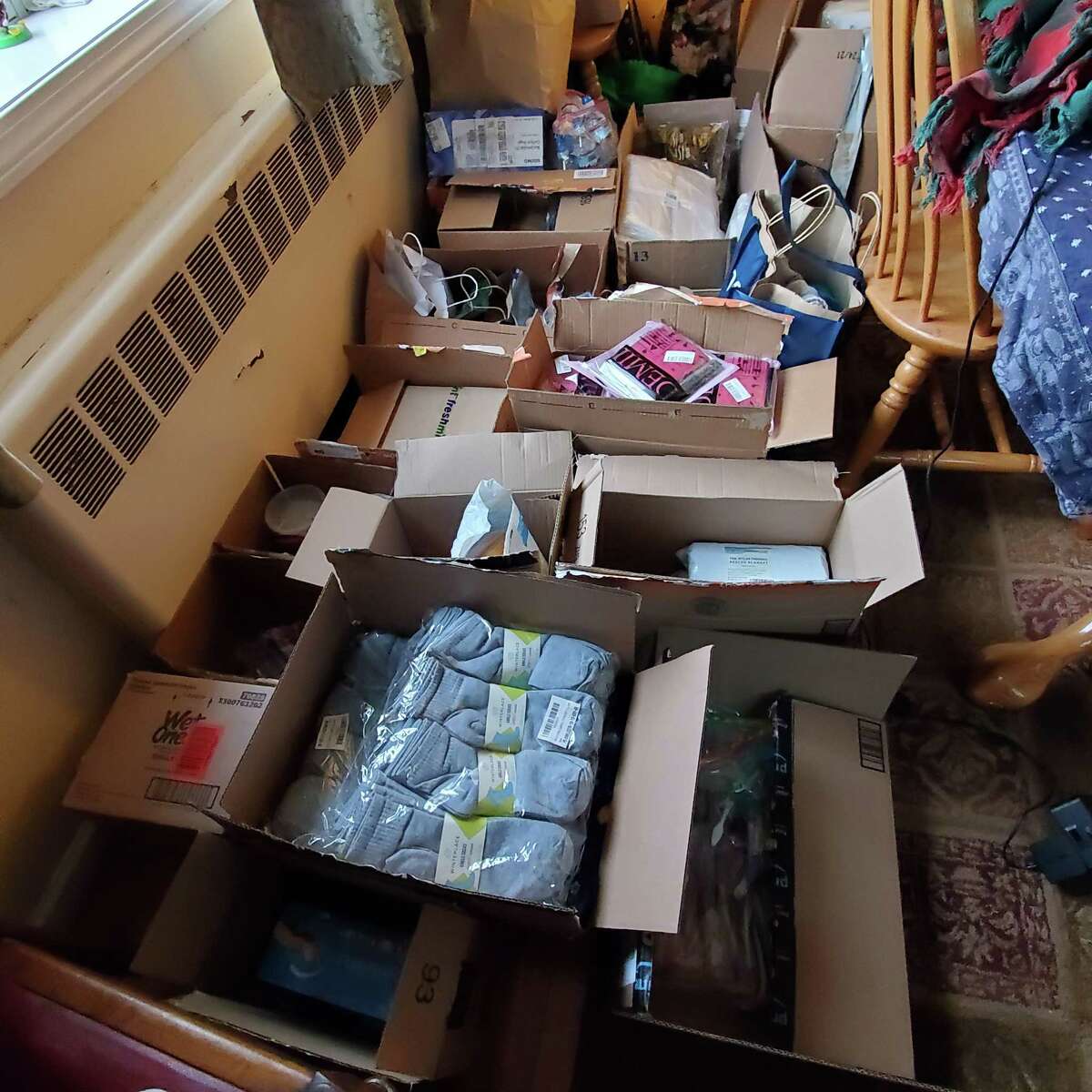 Michelle Cotton keeps on receiving items from her Amazon List to benefit the homeless population.