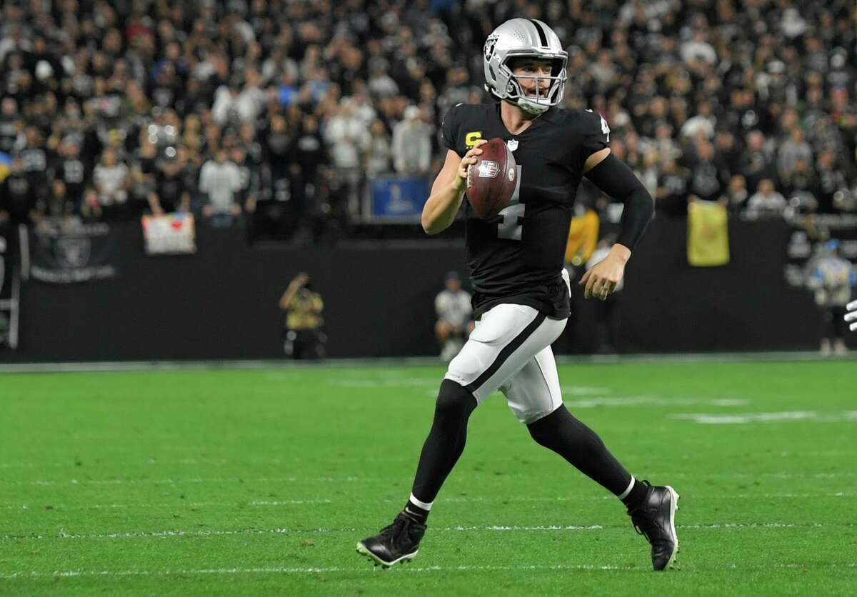 The last time the Raiders made the playoffs, in 2016 when they were in Oakland, quarterback Derek Carr missed it with an injury. He makes his playoff debut on Saturday in Cincinnati.
