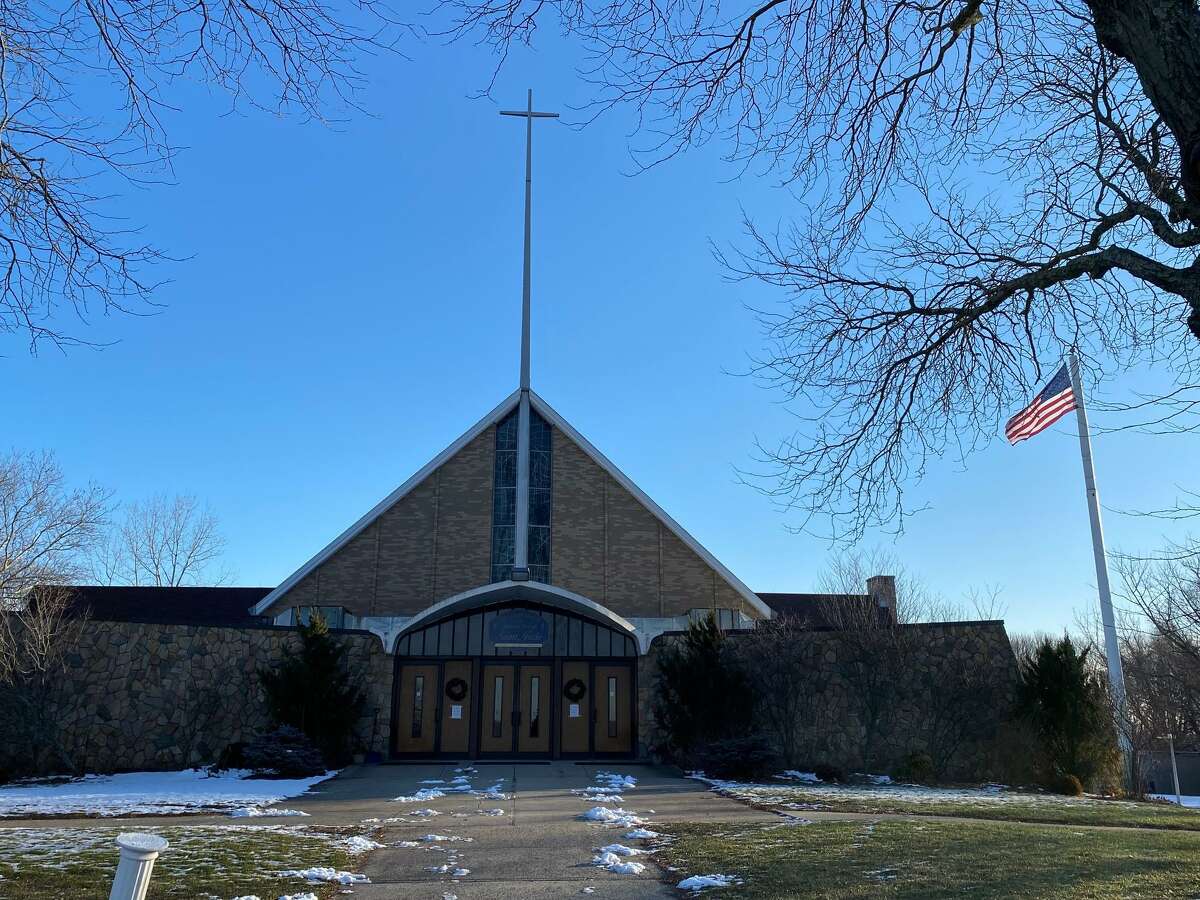 St. Jude Church in Derby, which held its final services on Christmas, has been listed for sale.