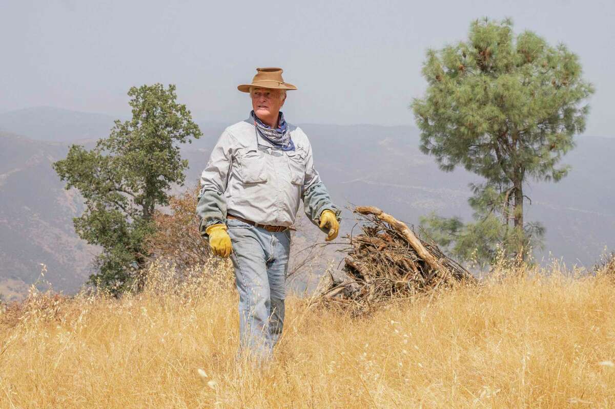 Judge William Alsup creates defensible space to reduce the risk of wildfire at his ranch in the Sierra foothills.
