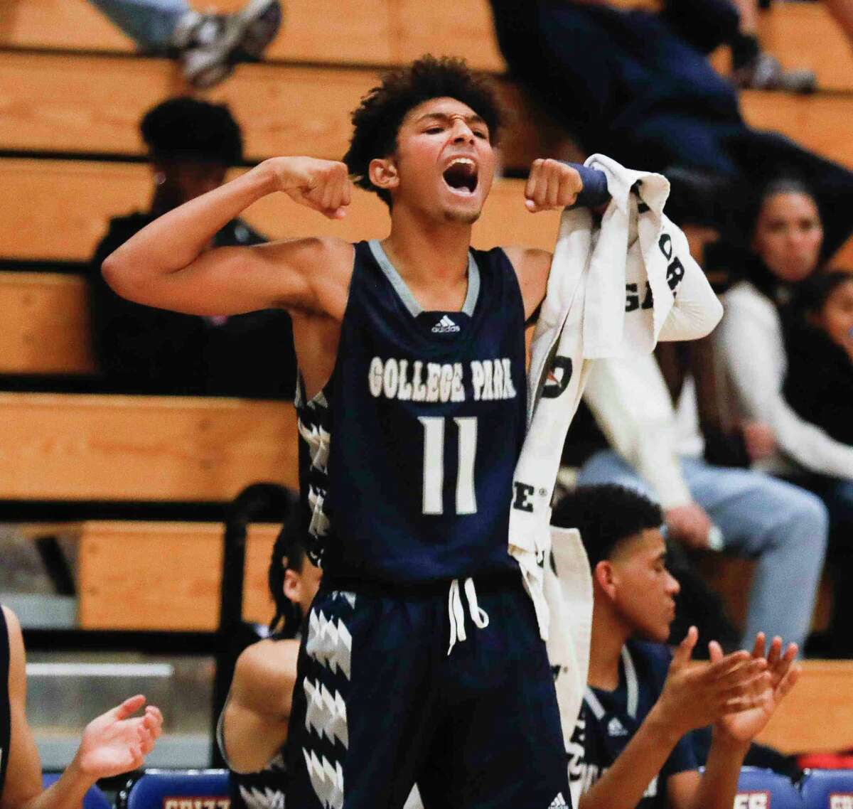 College Park guard Ty Buckmon (11), shown here earlier this week, hit the 1,000-career points mark when he totaled 23 against Willis Friday night.