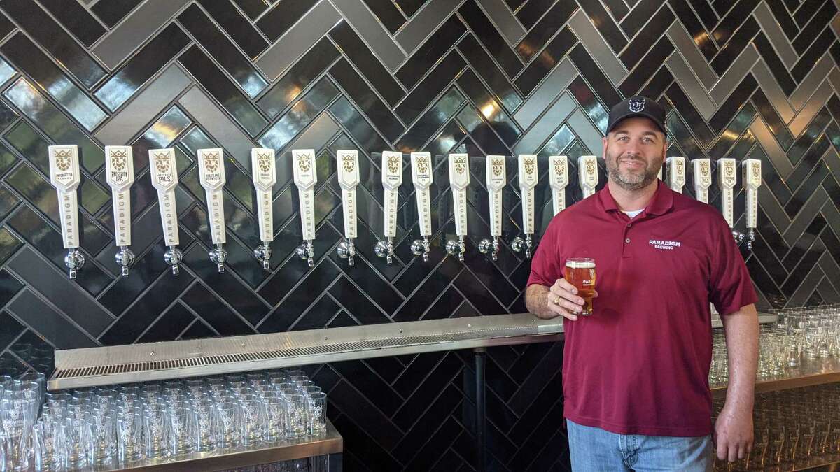 Paradigm Brewing Company, 2130 S Persimmon Ln, in Tomball. The brewery opened in December and was started by Tomball resident and former Karbach Brewing Master Chris Juergen.