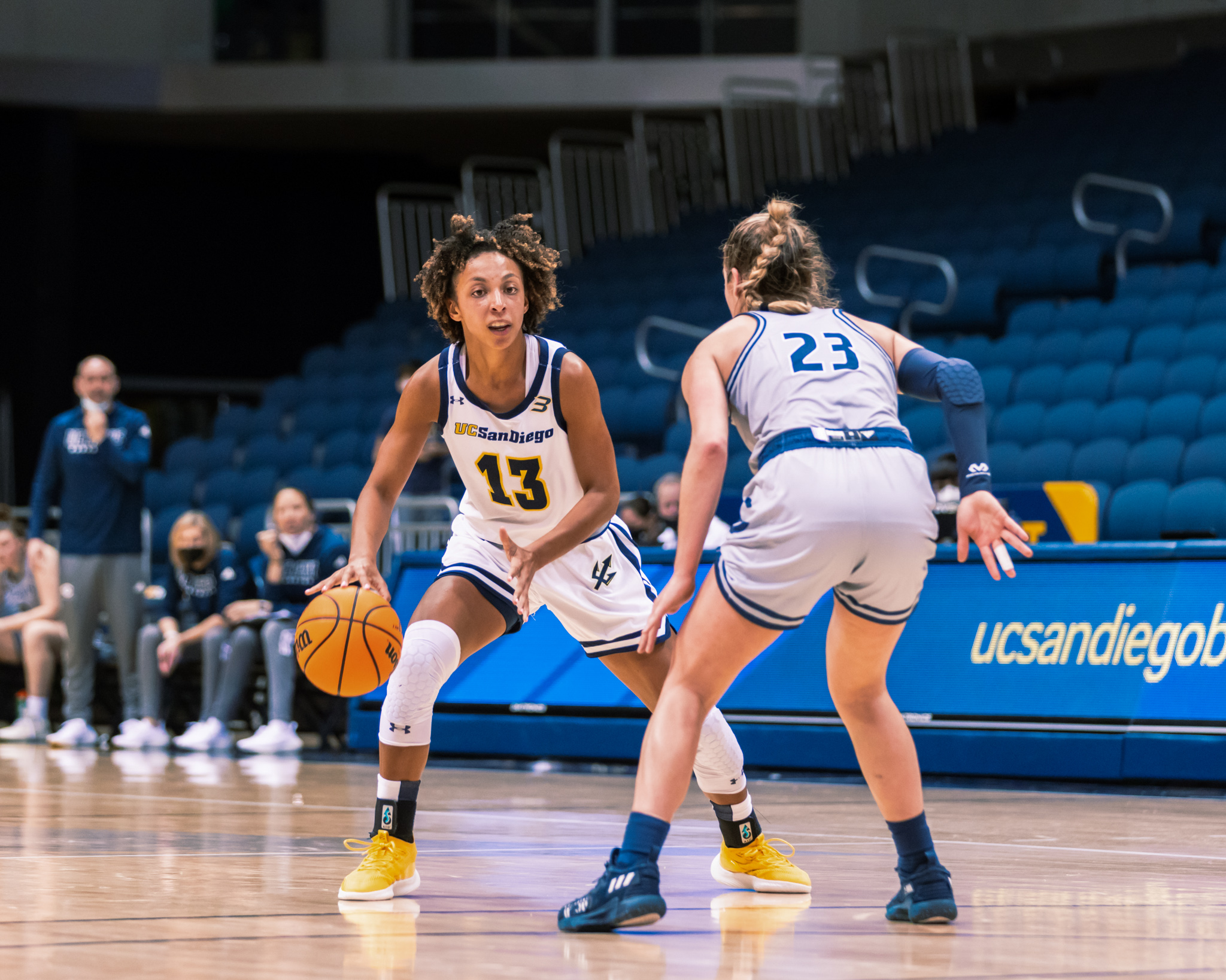 All In: Sydney Brown dedicates UC San Diego basketball season to late mom 