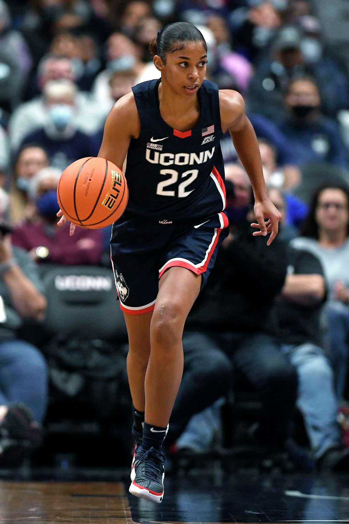 As UConn’s Evina Westbrook returns home to Oregon, she’s celebrating ...