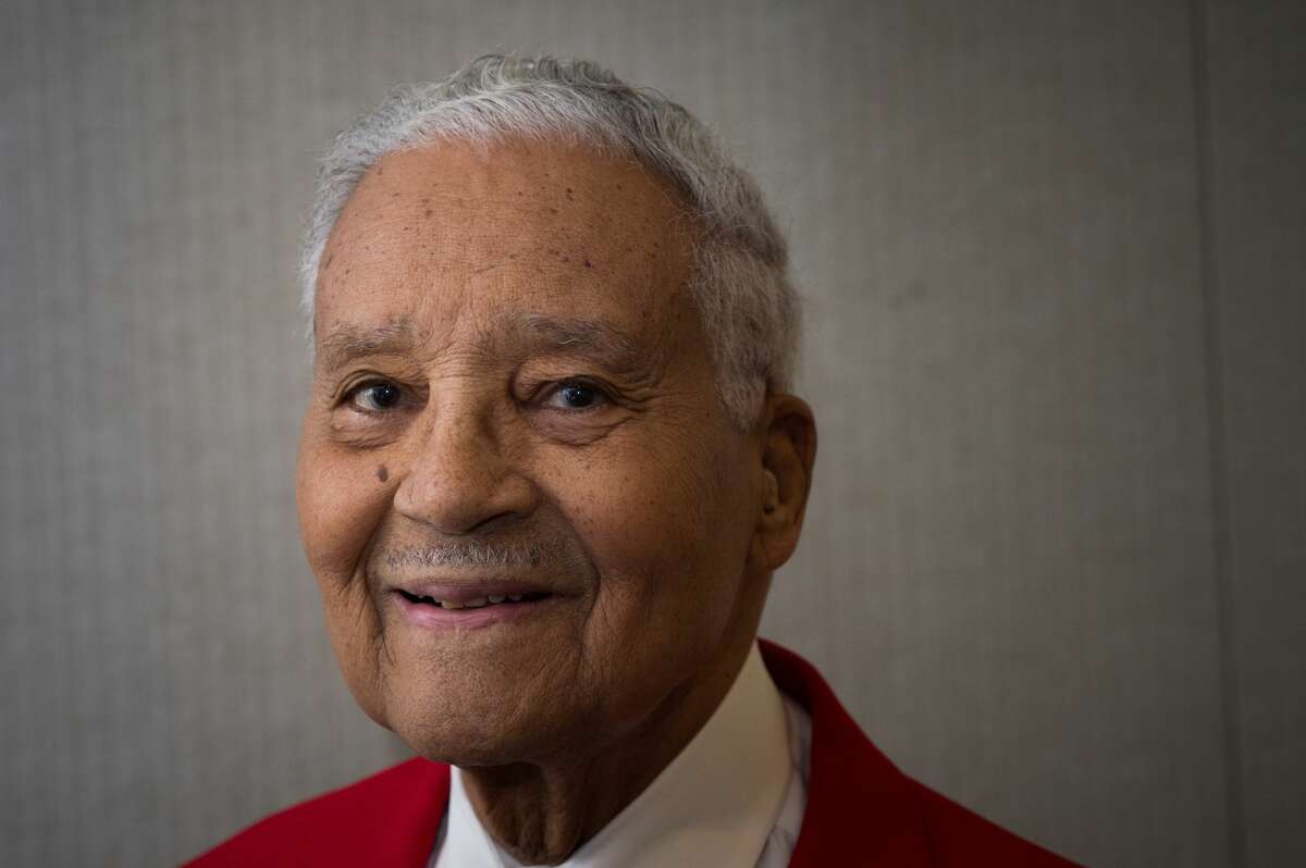 Celebrated Tuskegee Airman Charles McGee dies at 102 (Photo via Smith Collection/Gado/Getty Images).
