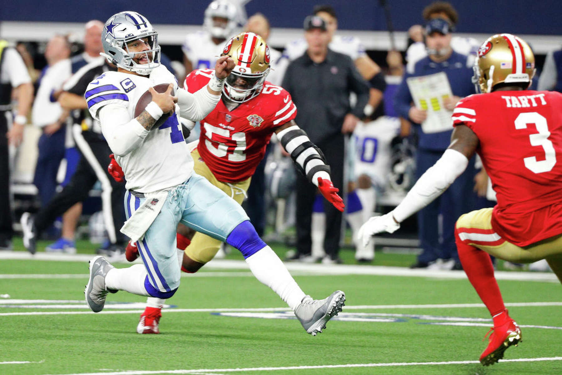 nfl cowboys vs 49ers