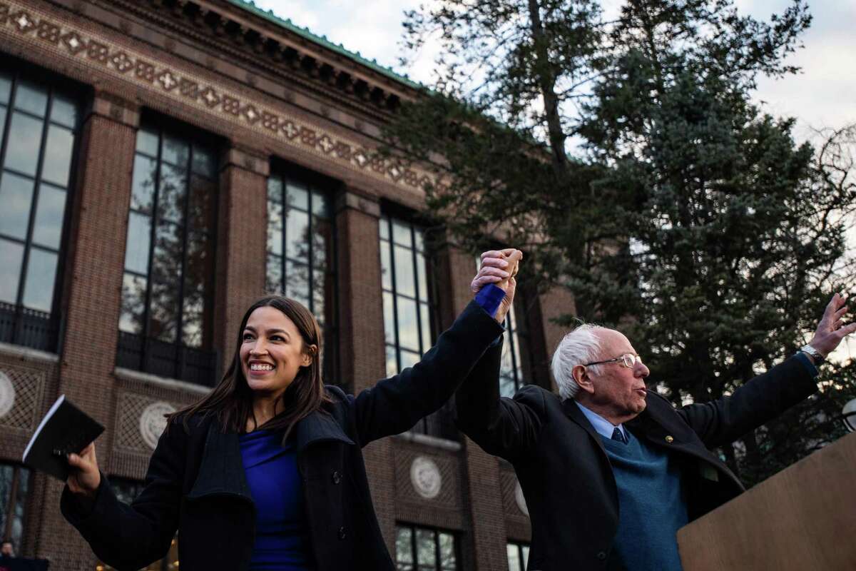 Rep. Alexandria Ocasio-Cortez, D-N.Y., and Sen. Bernie Sanders, I-Vt., who appeared to have the wind at their backs during parts of the 2020 Democratic primary, have little recourse as centrist senators radically shrink President Biden's economic legislation.