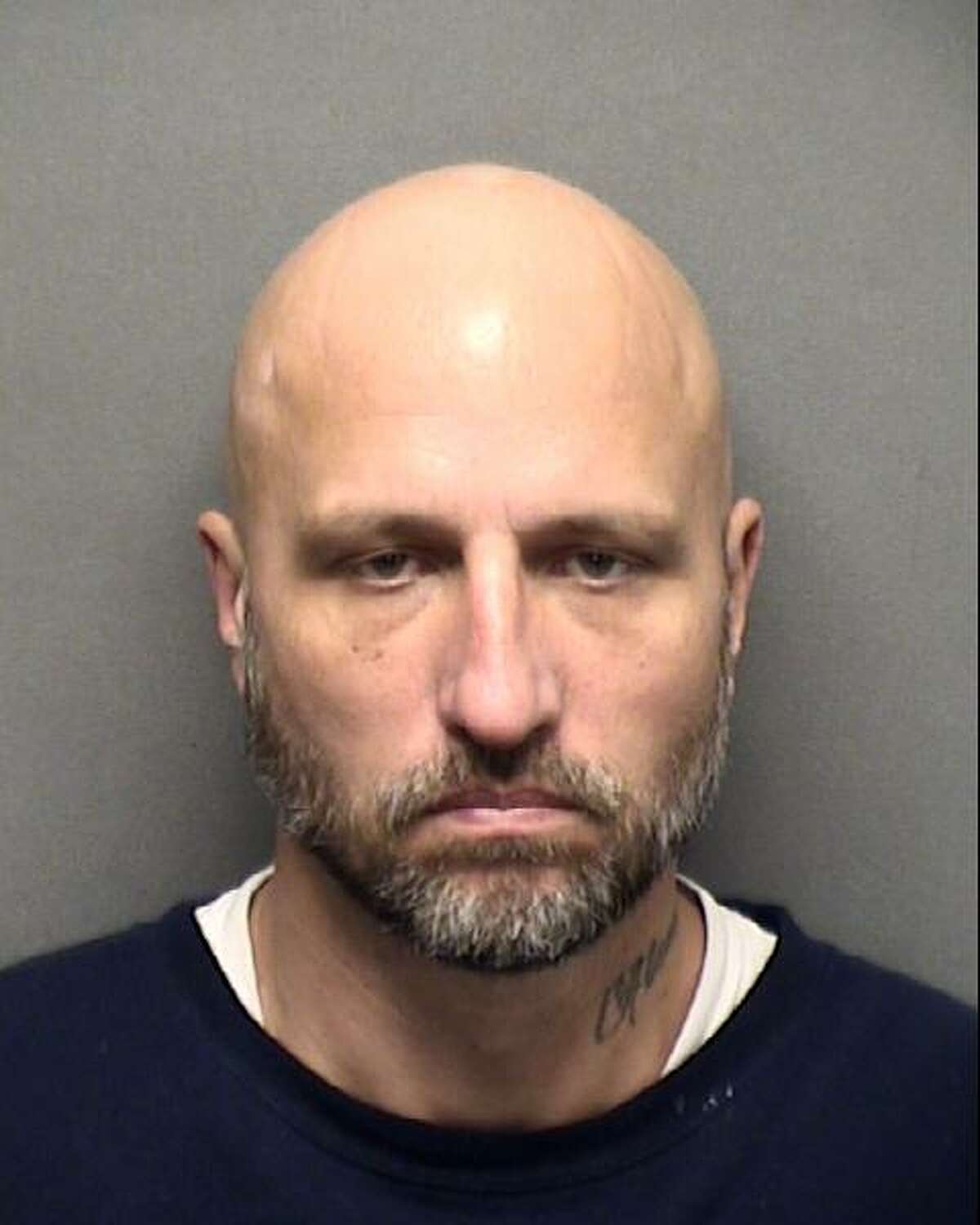 Randall Glen Goodale, 45, is seen in a booking photo dated Dec. 17, 2019. He was fatally shot by members of a federal task force attempting to arrest him on a federal warrant for felony possession of a handgun on Jan. 13, 2020, in the 4400 block of Stetson View, according to San Antonio Police.