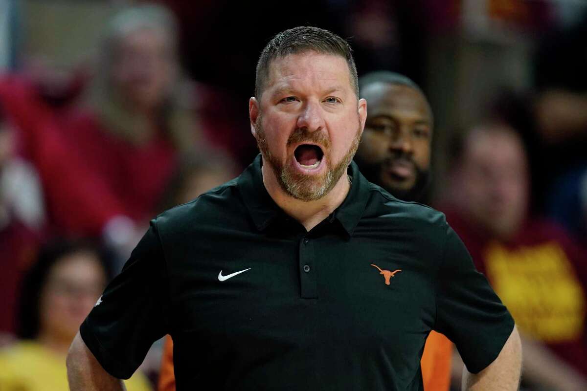 Texas coach Chris Beard wasn’t happy that “players who were filling up the stat sheet offensively tonight were just giving it back defensively” in Saturday’s 79-70 loss at Iowa State.