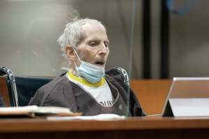 Robert Durst is photographed in Airport Courthouse on Thursday, Oct. 14, 2021 in Los Angeles. (Myung J. Chun/Los Angeles Times/TNS)