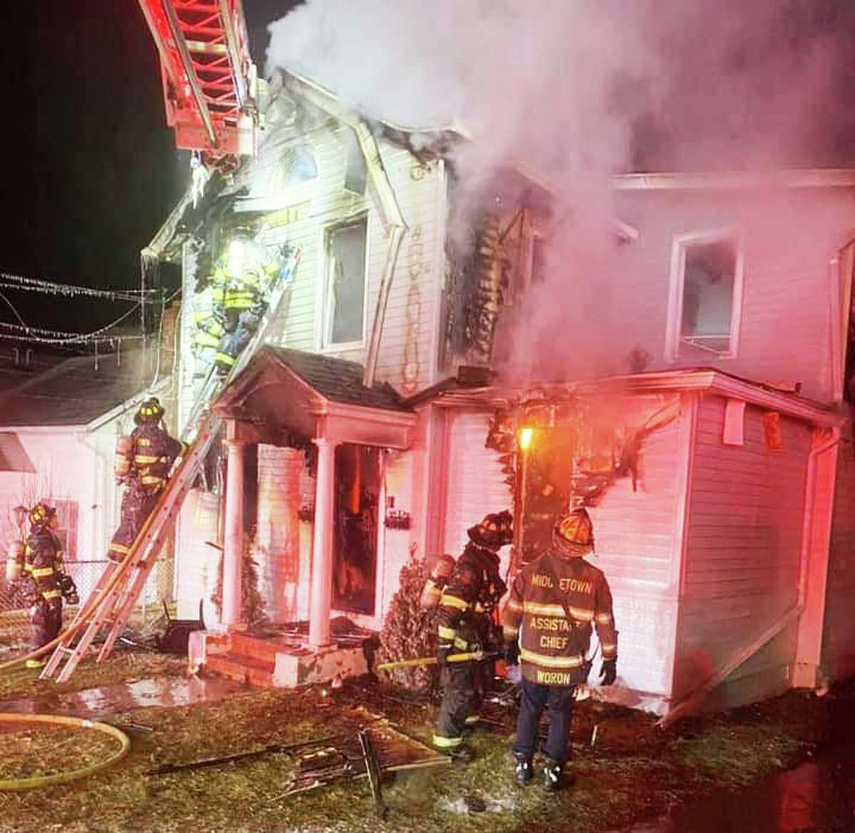 Residents escape blaze that destroys 1869 Middletown home, officials say