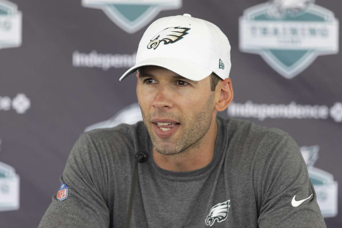 Jonathan Gannon, the Eagles' defensive coordinator, has interviewed for the Texans' head coaching job.