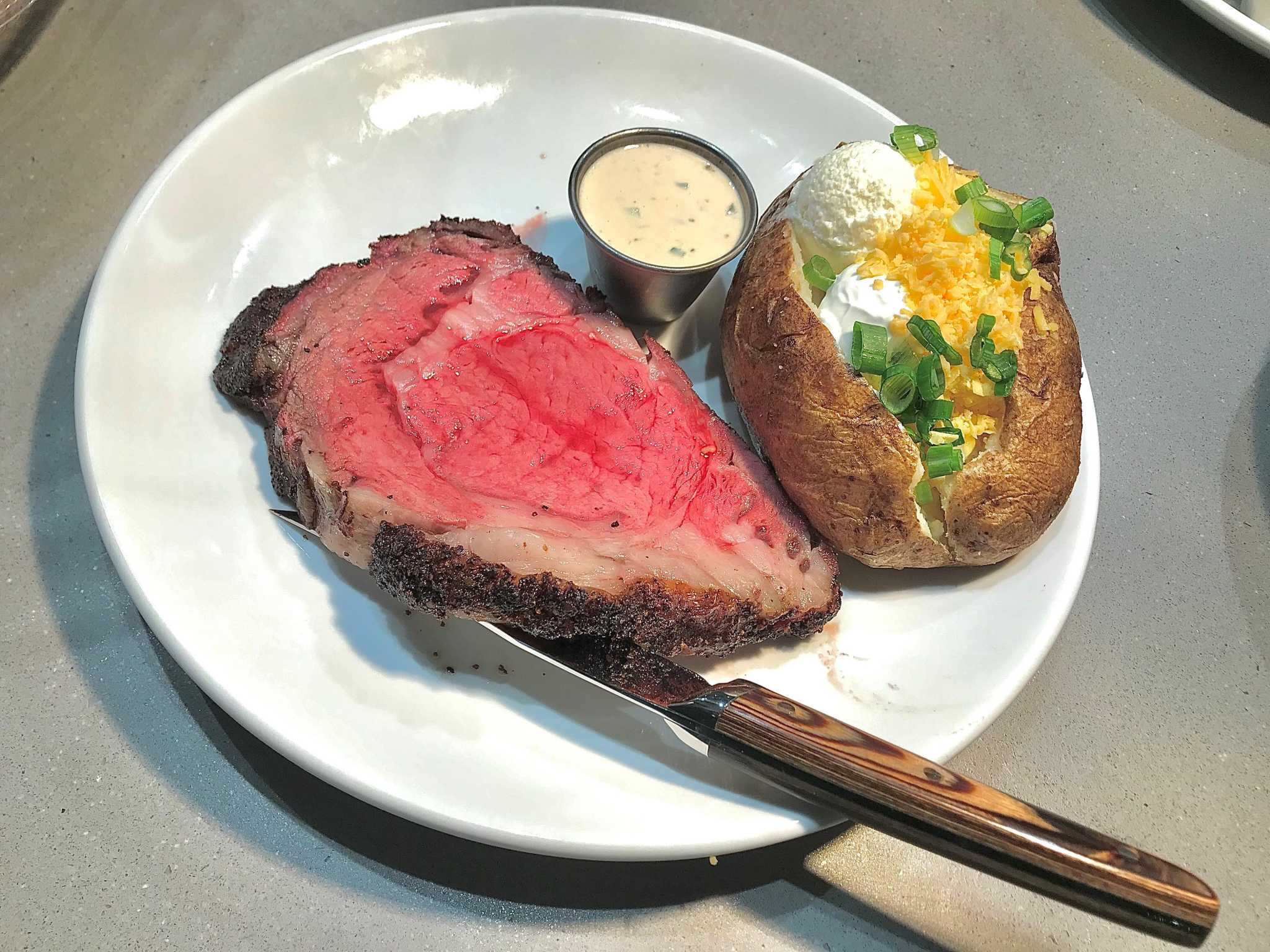 EaDo steak night delivers prime rib that's one of Alison Cook's top ...