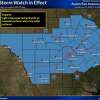 The National Weather Service issued a winter storm watch for all of Central Texas. 