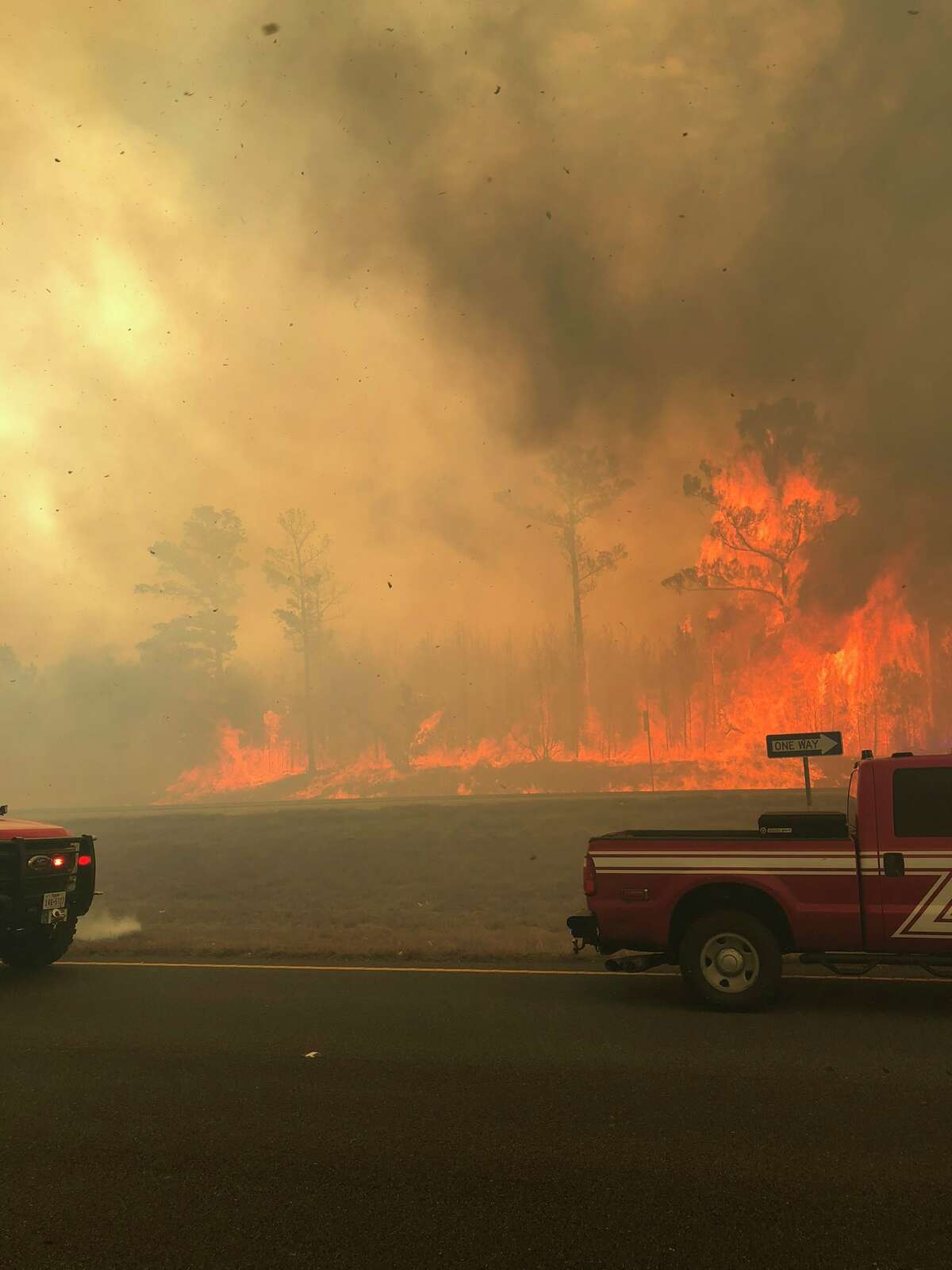 Texas A&M Forest Service said the Bastrop wildfire has spread over 700 acres and is 30 percent contained as of 9 a.m. on January 19. 
