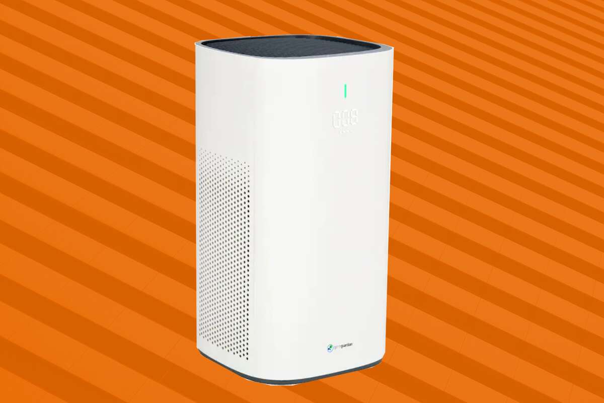 The GermGuardian Hi-Performance Air Purifier Tower Console ($169.99) from Best Buy. 