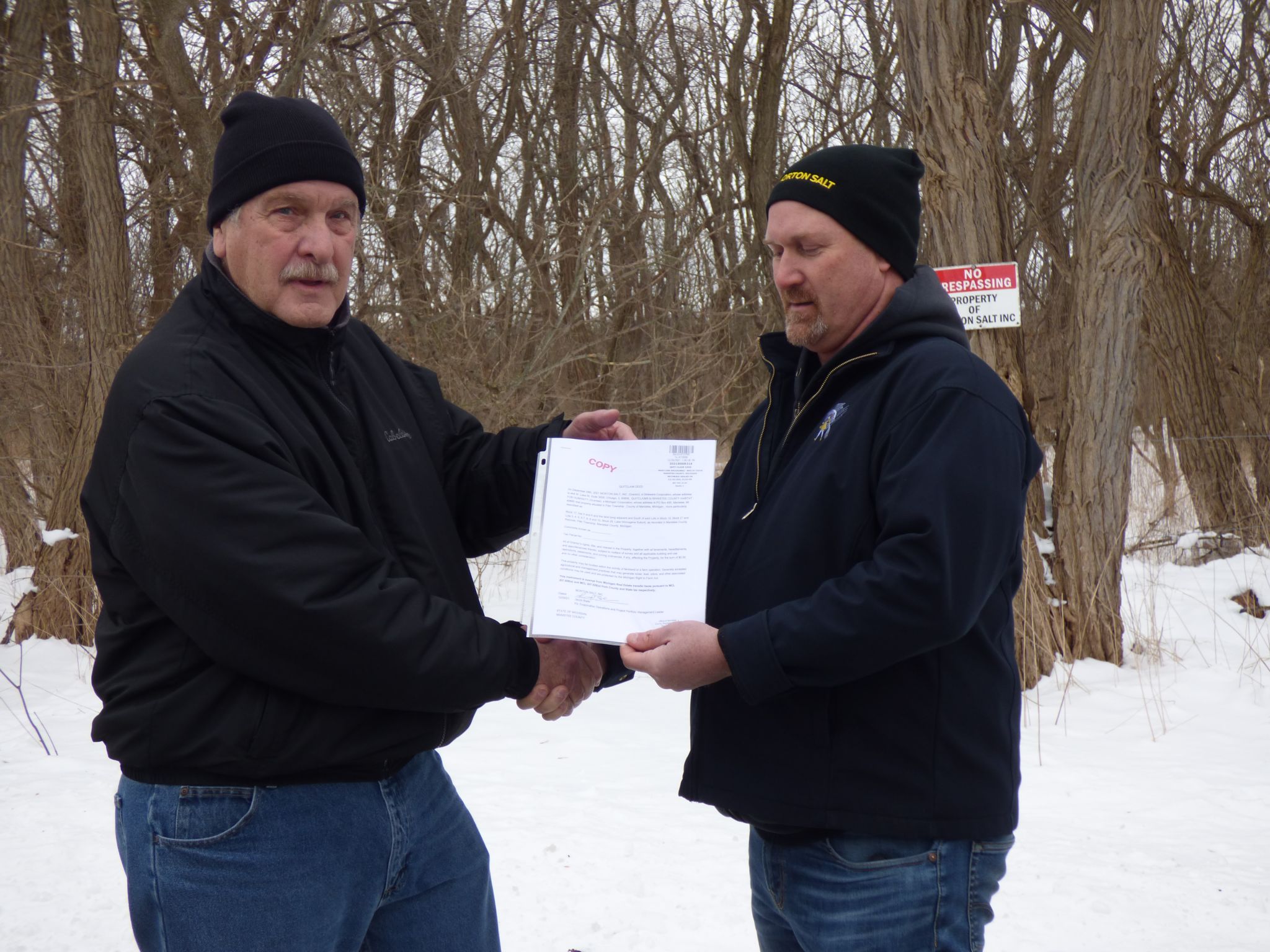 Morton Salt donates 5.5 acres to Habitat for Humanity in Manistee County - Vimarsana News