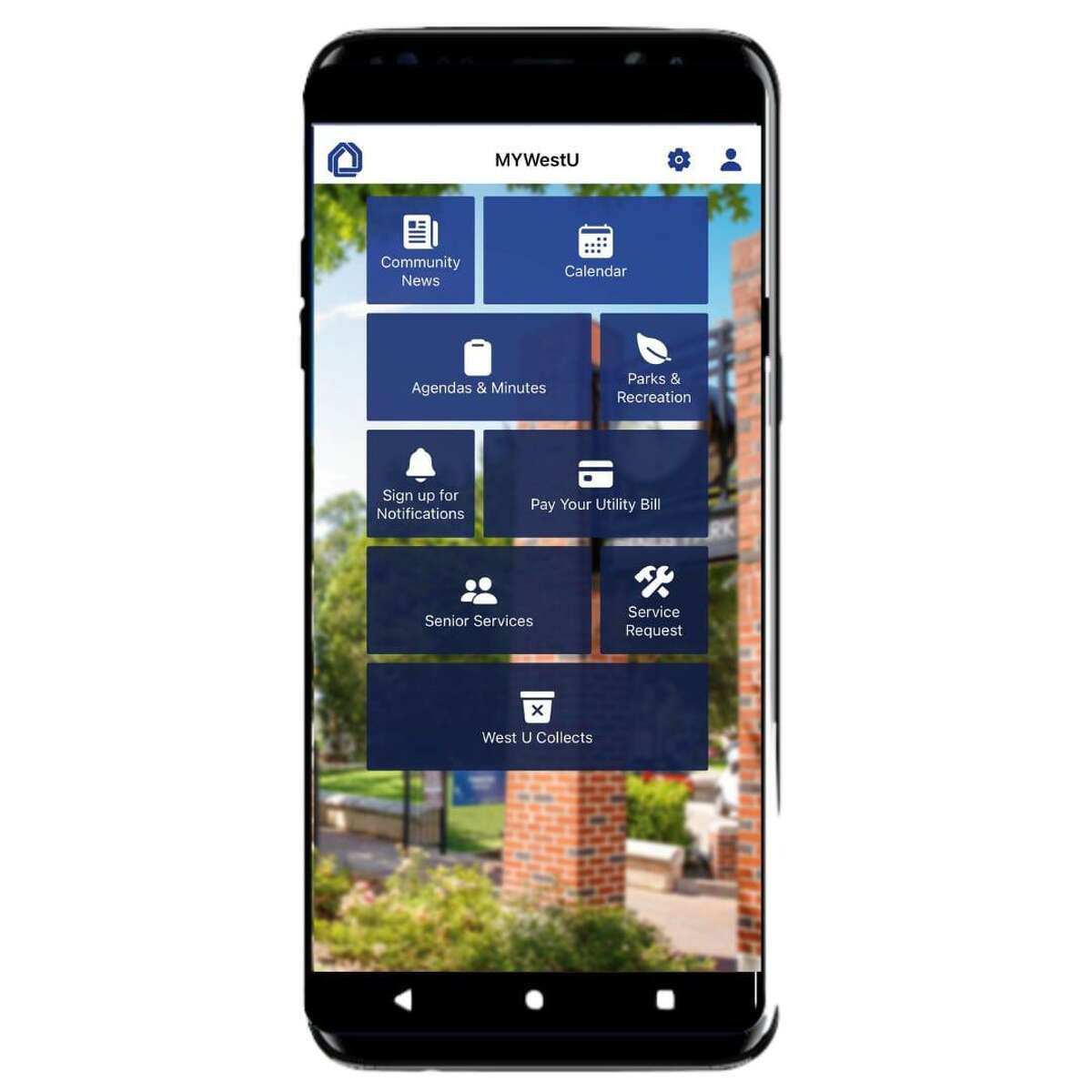 The MyWestU App was recently released in order to make city services more accessible to West University Place residents.