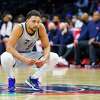 The Spurs sent Bryn Forbes to the Nuggets in a three-team deal that brought them a player from the Celtics and a future second-round pick from Denver.