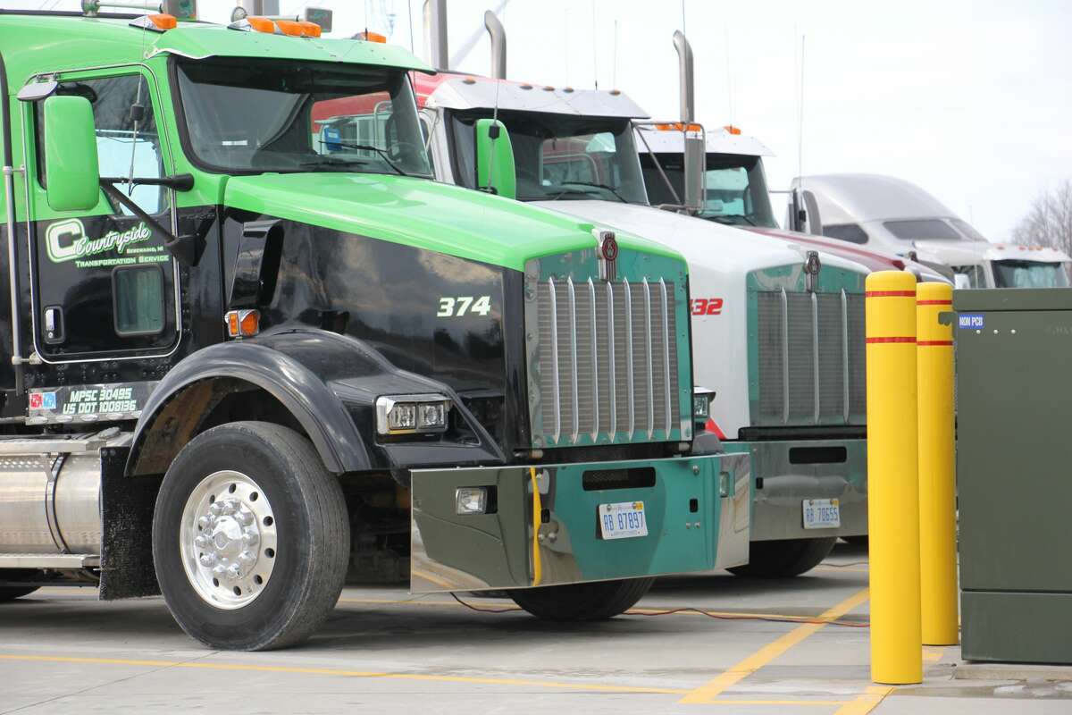 The company owns 80 hauling trucks.