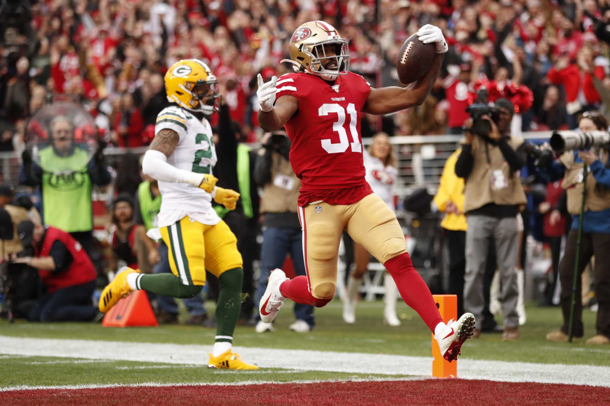 49ers stomp the Steelers to start a 'Strut for Six' toward Super Bowl