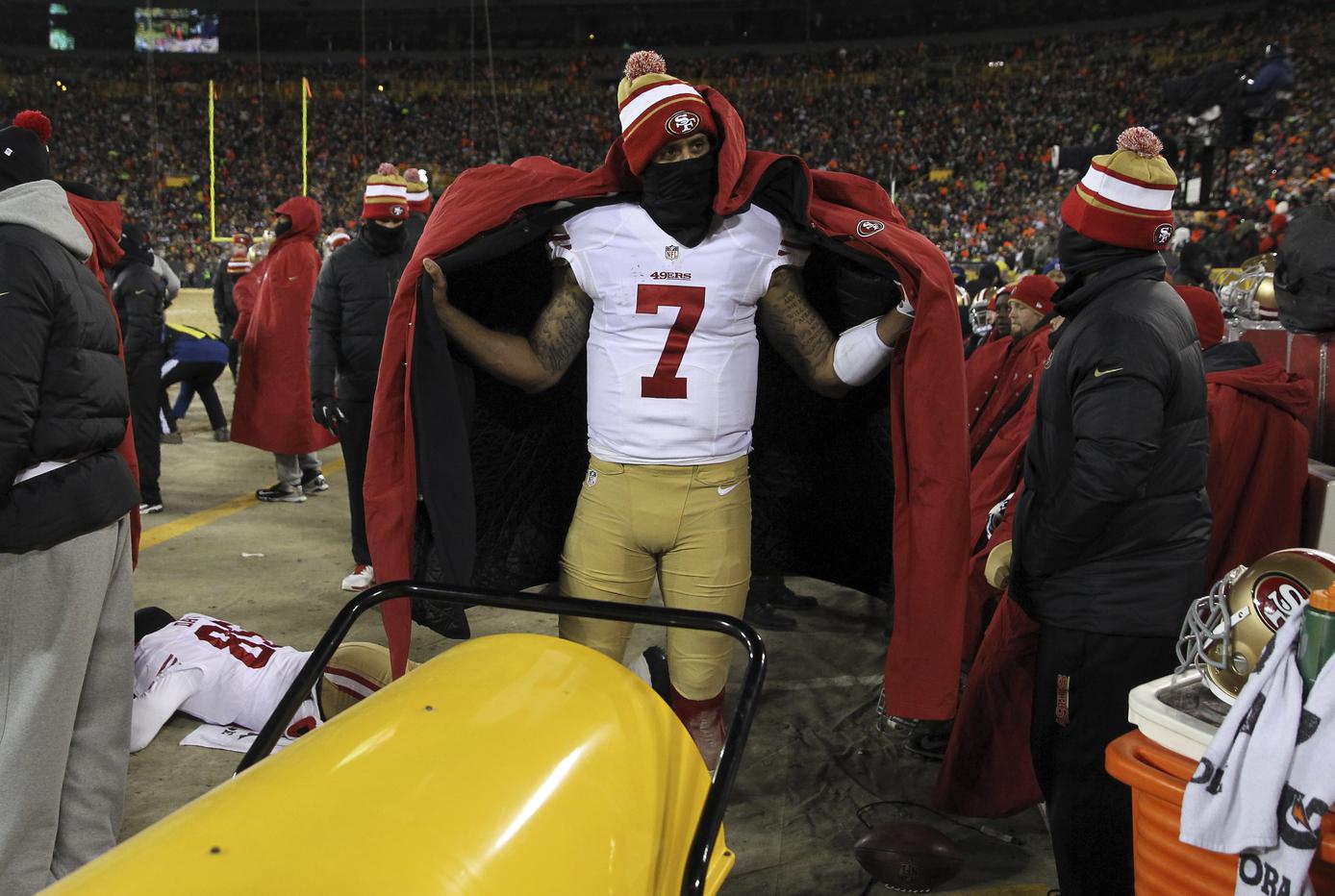 49ers vs. Packers 2013, NFC playoffs: Colin Kaepernick heats up frigid  Green Bay 