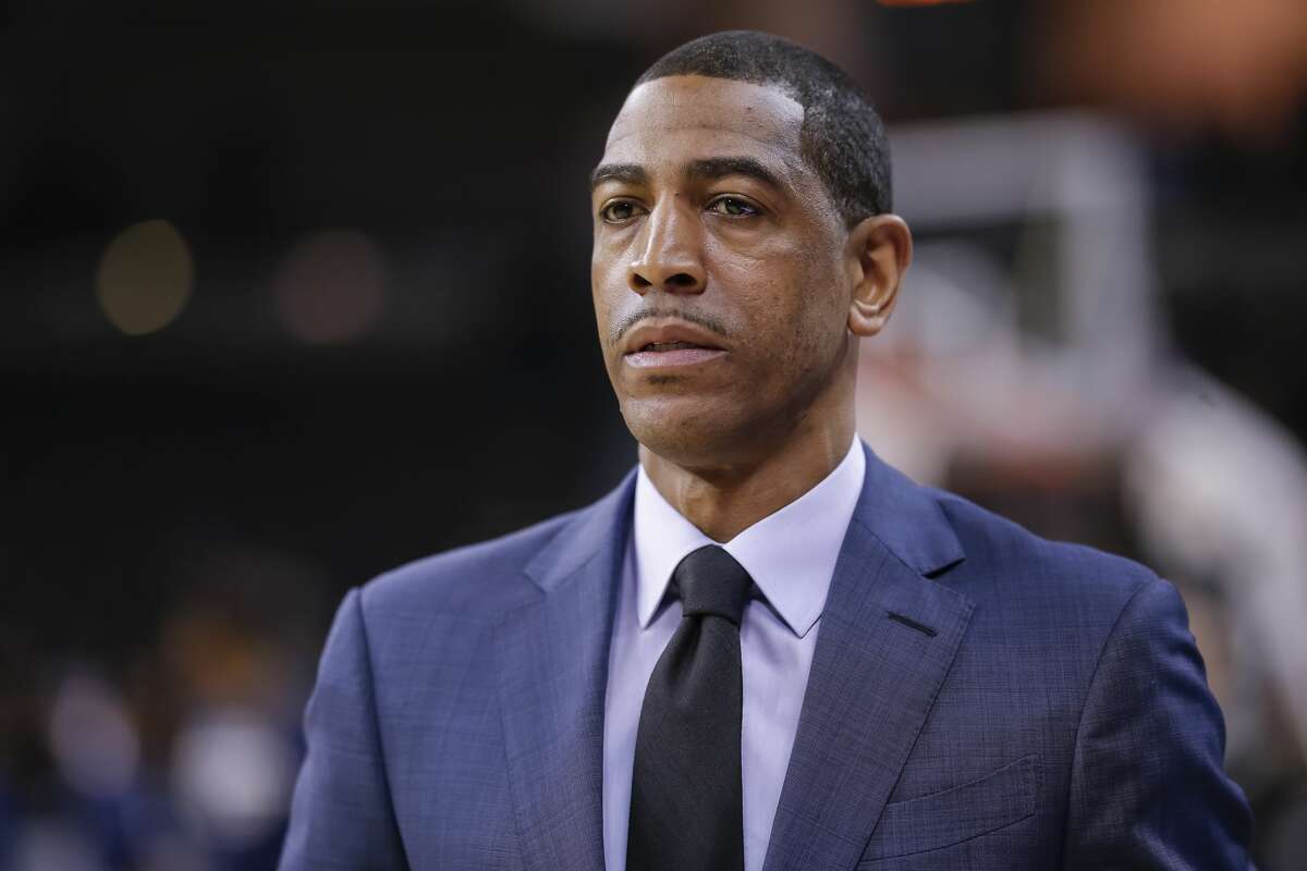 Former UConn men's basketball head coach Kevin Ollie will be awarded $3.9 million from UConn and the State of Connecticut for "reputational harm" caused by his March, 2018 firing (Photo by Michael Hickey/Getty Images)