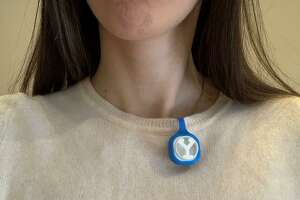 A Fresh Air Clip designed by researchers at the Yale School of Public Health.
