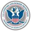 The logo of the U.S. Customs and Border Protection. 