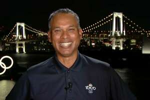 Bay Area anchor Raj Mathai doesn't keep his Emmys on the mantle