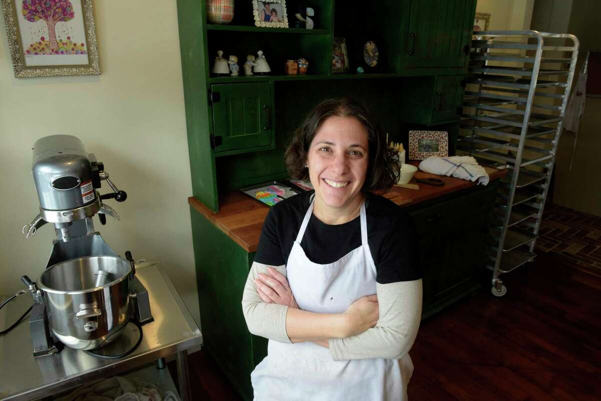Stacey Sussman, owner of Stacey’s Totally Baked, on Thursday, Jan. 20, 2021, Ridgefield, Conn.
