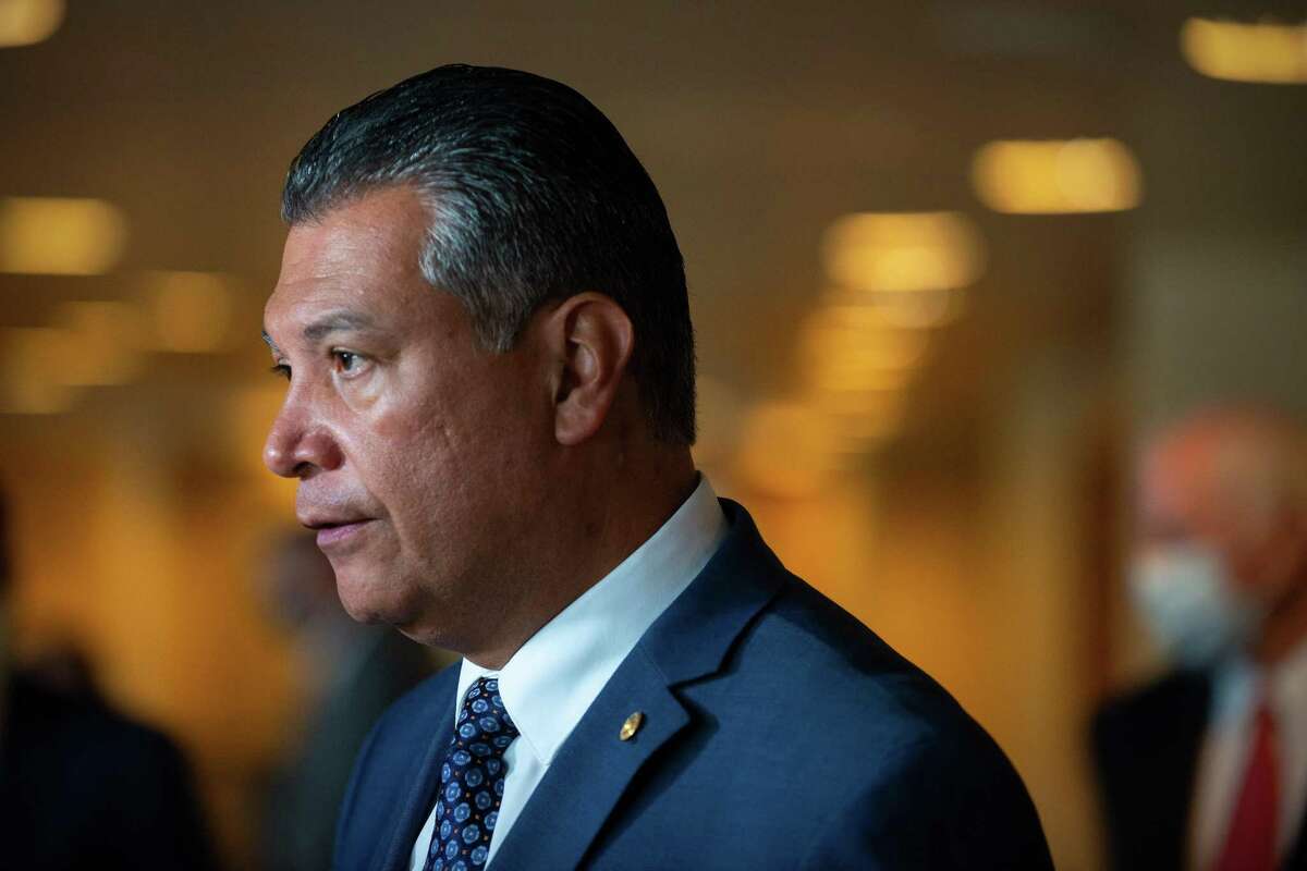 Sen. Alex Padilla is facing election to a full six-year term.