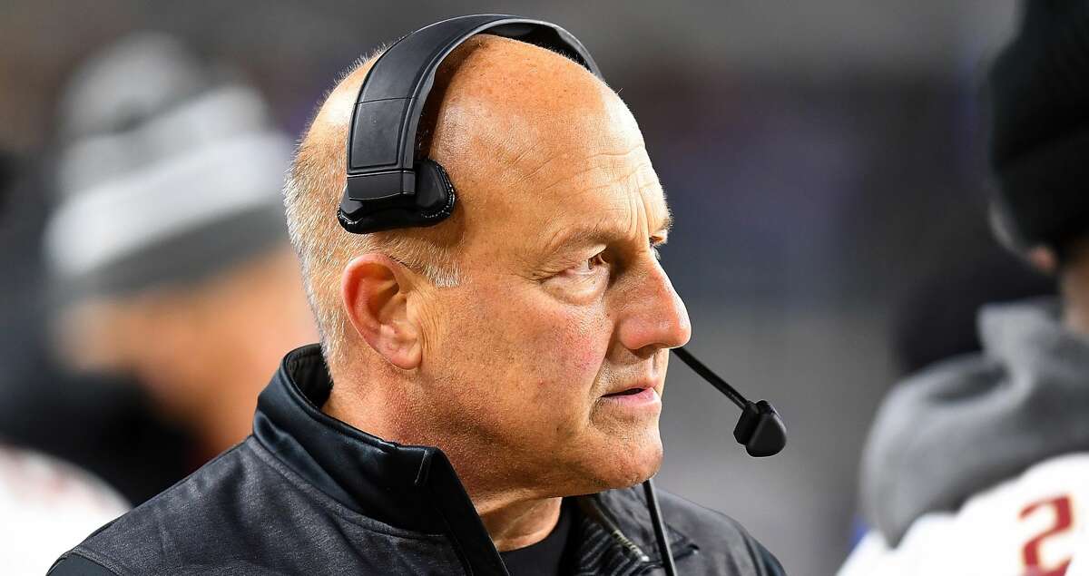 Head coach Steve Addazio of the Boston College Eagles looks on during the second half against the Pittsburgh Panthers at Heinz Field on November 30, 2019 in Pittsburgh, Pennsylvania. (Photo by Joe Sargent/Getty Images)