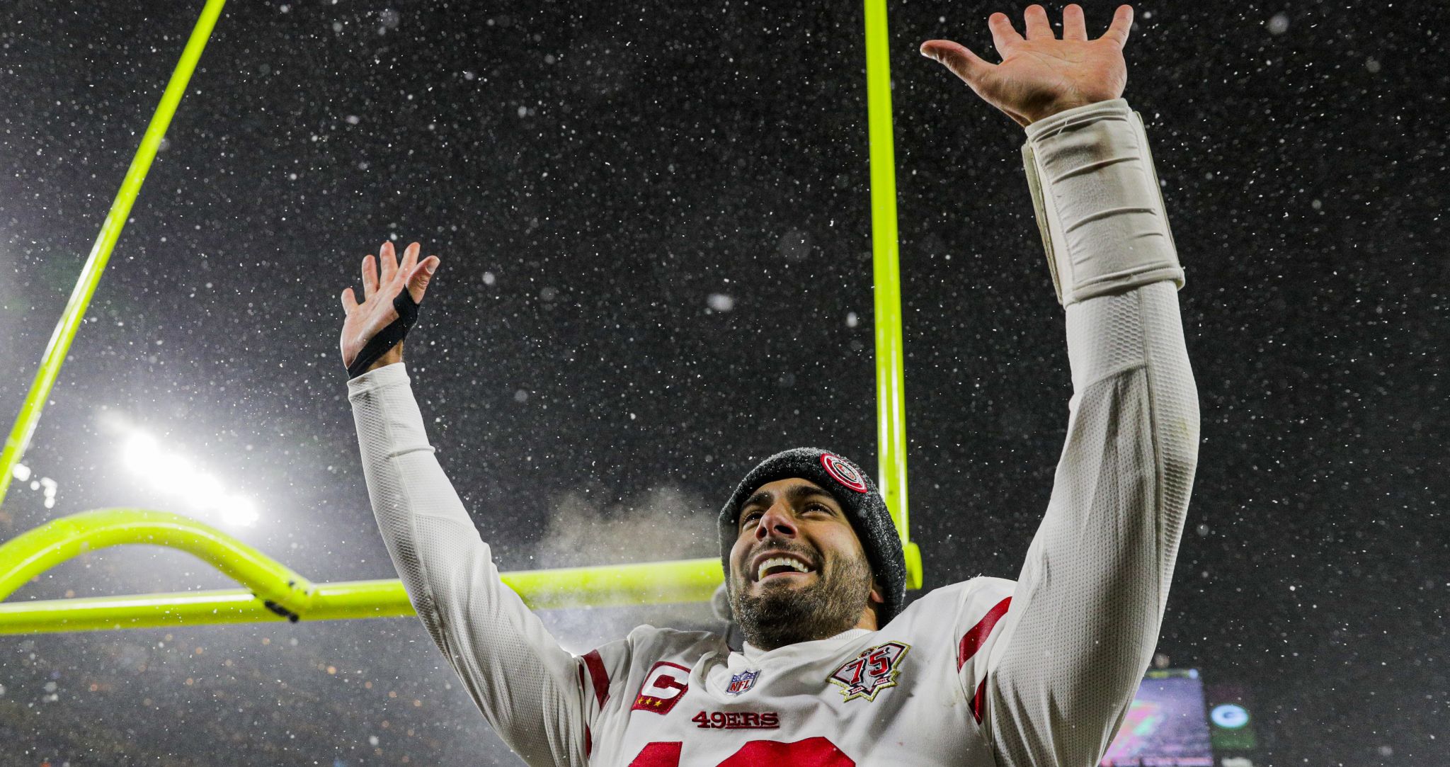 How the 49ers beat the Packers in the Lambeau Field snow - The