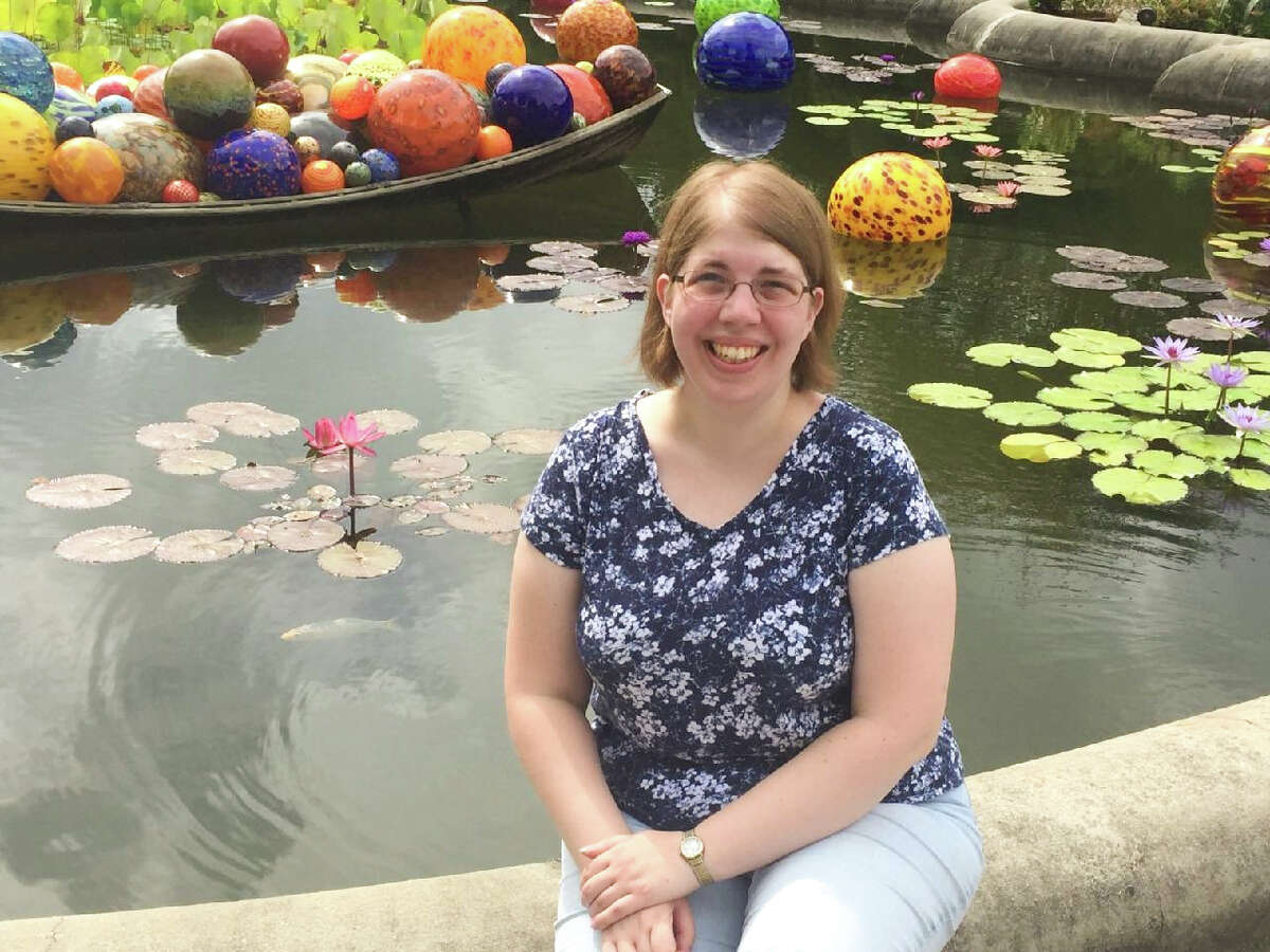Victoria Ritter, a reporter for the Midland Daily News, enjoys traveling. She is pictured here while visiting the Biltmore Estate in Asheville, North Carolina.