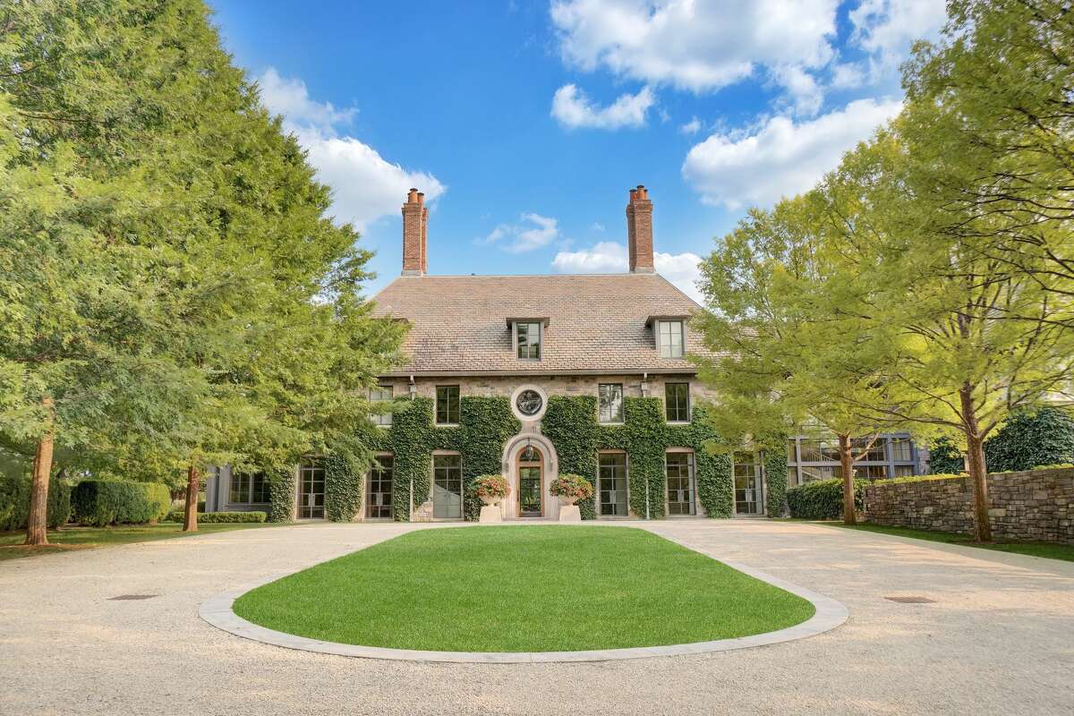 The home at 15 Dairy Road in Greenwich is on the market for $34 million.