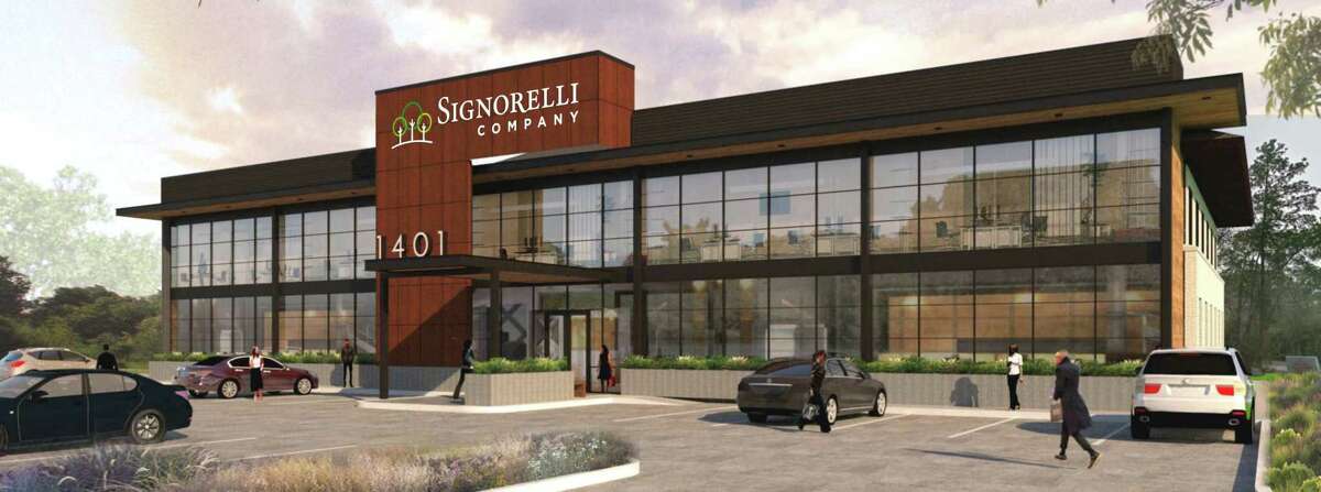 A rendering of The Signorelli Co.'s headquarters in The Woodlands. The developer is planning a new large master-planned community in Fort Bend County.