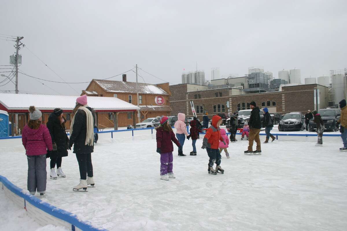 The grand opening of the newest recreational venue in Reed City, the ice rink, was held this past Saturday. Along with skating, visitors were treated to hot cocoa and cookies.