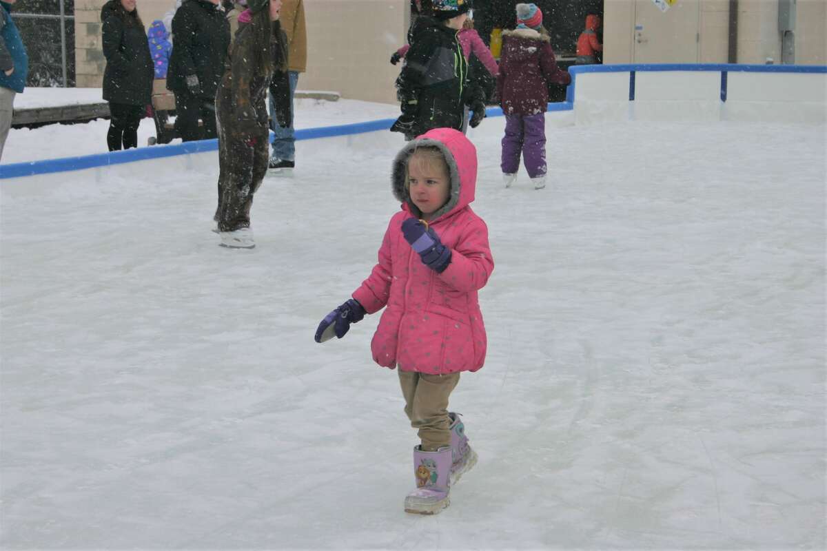 The grand opening of the newest recreational venue in Reed City, the ice rink, was held this past Saturday. Along with skating, visitors were treated to hot cocoa and cookies.