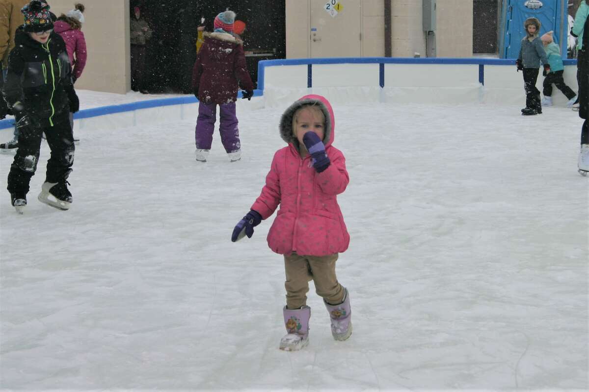 The grand opening of the newest recreational venue in Reed City, the ice rink, was held this past Saturday. Along with skating, visitors were treated to hot cocoa and cookies.