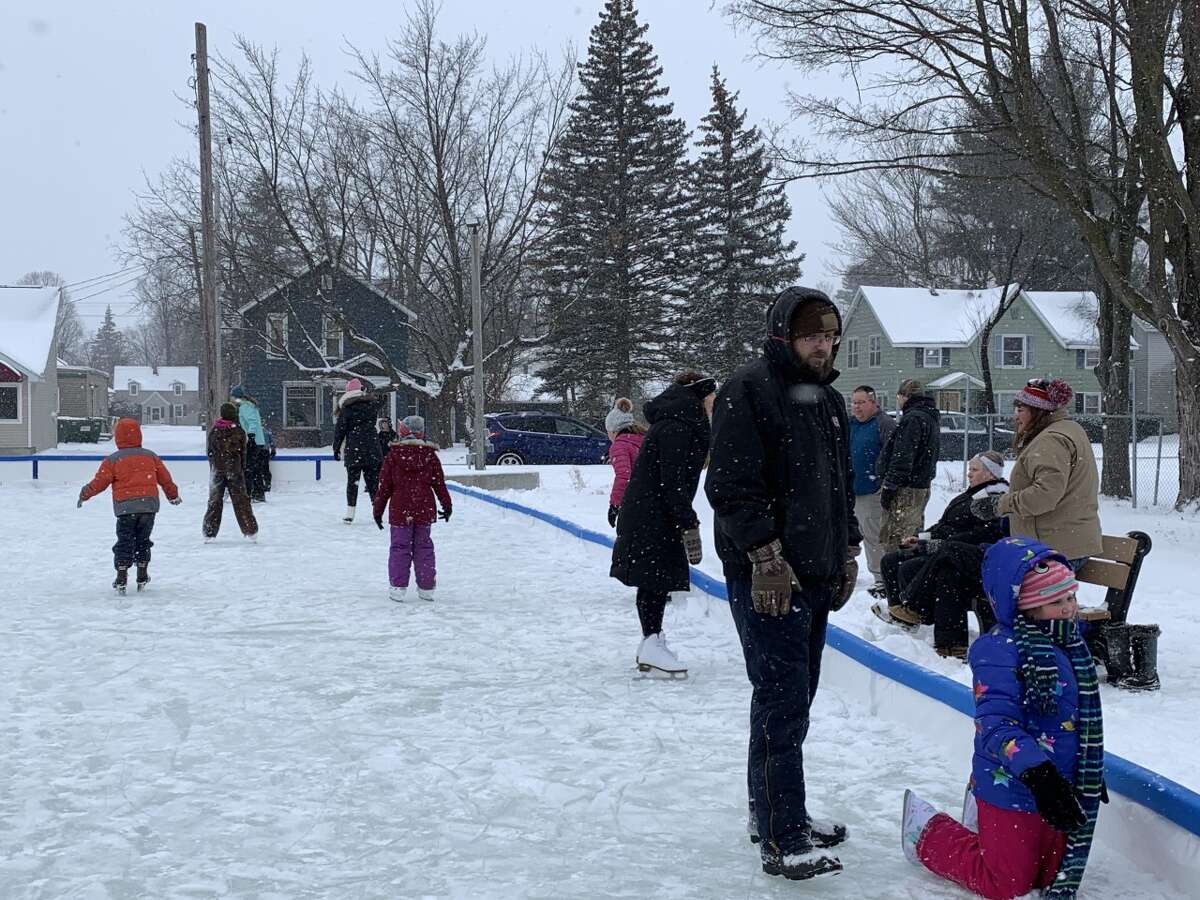 The grand opening of the newest recreational venue in Reed City, the ice rink, was held this past Saturday. Along with skating, visitors were treated to hot cocoa and cookies.