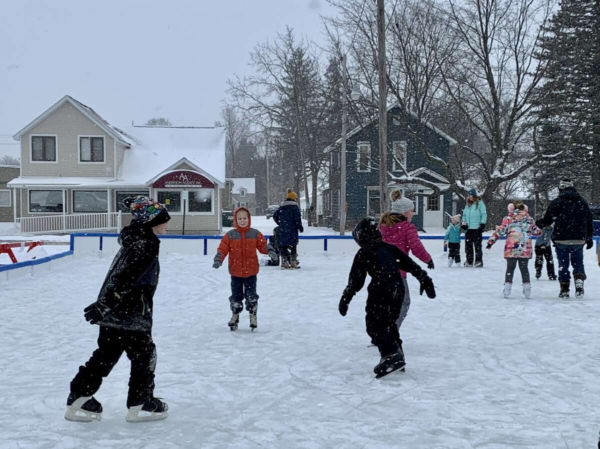 The grand opening of the newest recreational venue in Reed City, the ice rink, was held this past Saturday. Along with skating, visitors were treated to hot cocoa and cookies.