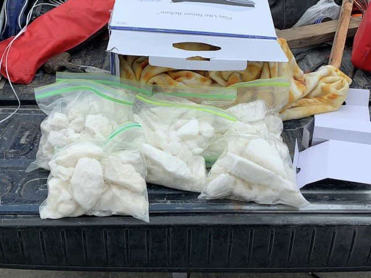 Local law enforcement found 7 kilograms of crystal methamphetamine in a vehicle parked at a San Antonio McDonald’s.