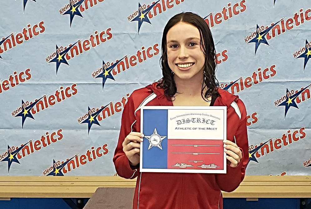 Girls athlete of the week Kassidy Kitchel, Memorial
