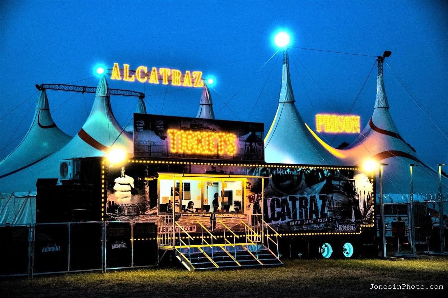 A rated R, prisonthemed circus, Cirque Alcatraz, is coming to a Houstonarea outlet mall