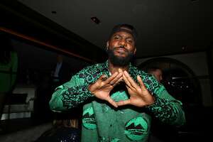Dez Bryant attends 40/40 Club Celebrates 18-Year Anniversary With Star-Studded Event at 40 / 40 Club on August 28, 2021 in New York City.